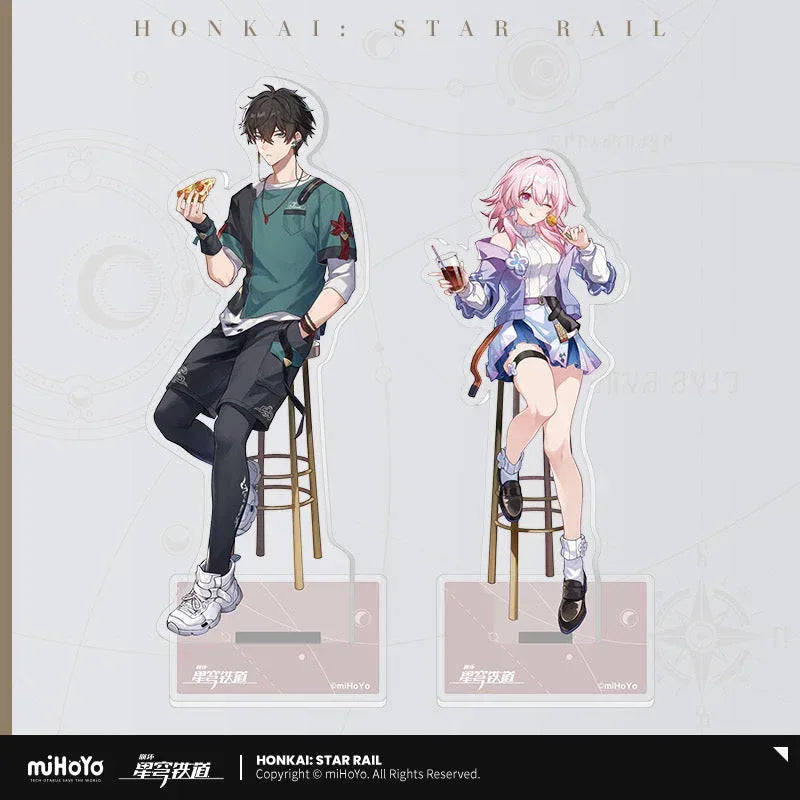 Honkai: Star Rail Delicious Sailing Series Acrylic Stand B-Dan Heng ACG Go Anime www.acg-go.com Dan Heng, March 7th