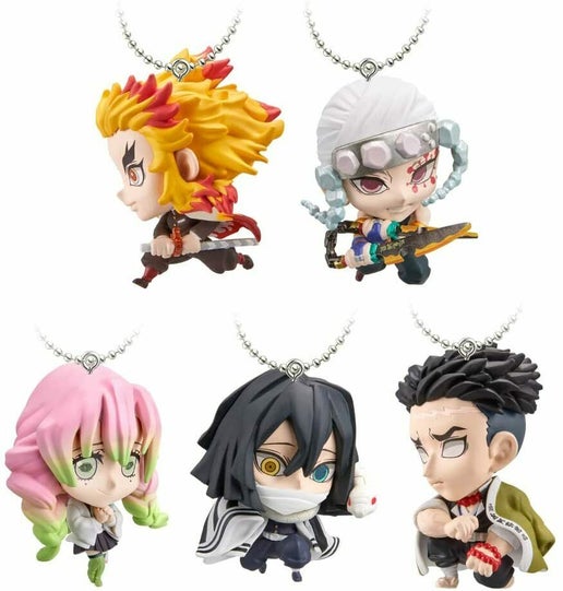demon slayer kimetsu no yaiba deformation mascot 4 minifigure ACG GO