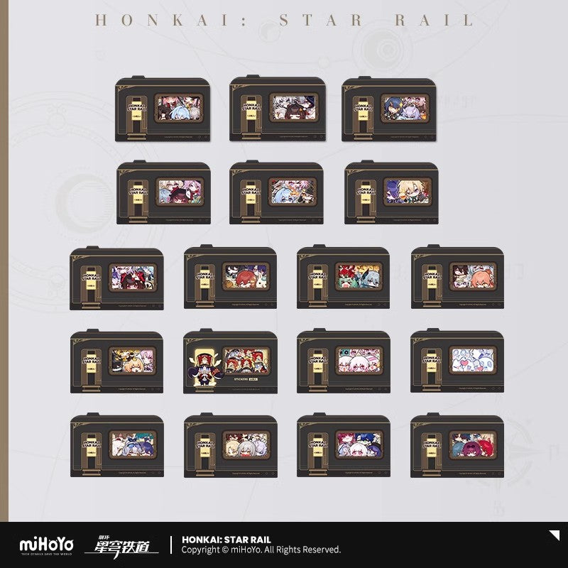 Pom-Pom Exhibition Series Chibi Sticker Box