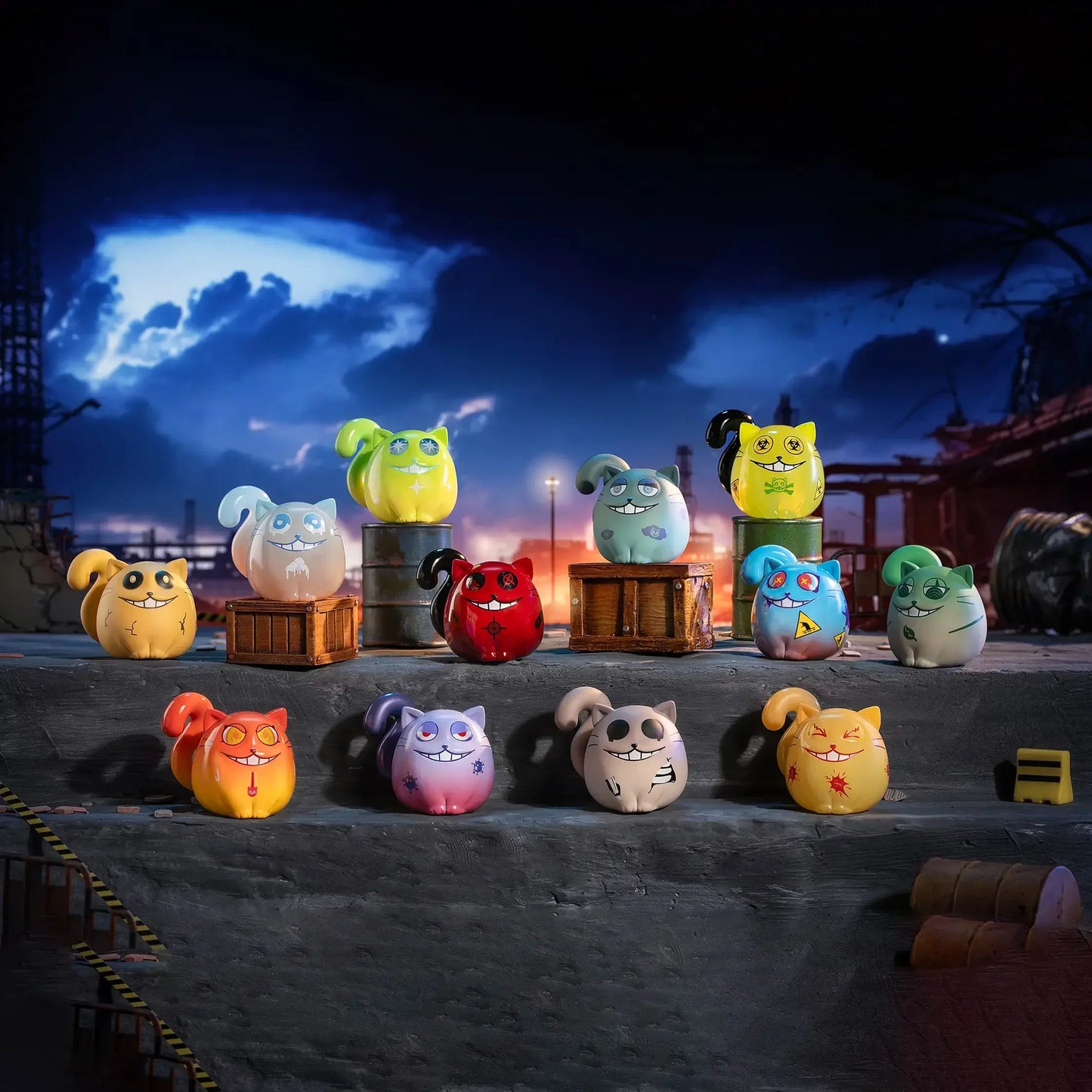 Doomsadys Series Mystery Box The Odds Cats Random One ACG Go Anime www.acg-go.com Mystery Box