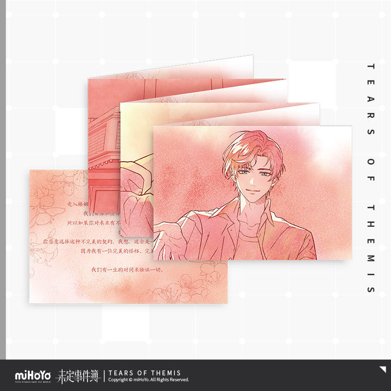 Forever Begins With You Ver. Love Proposition Folding Postcard
