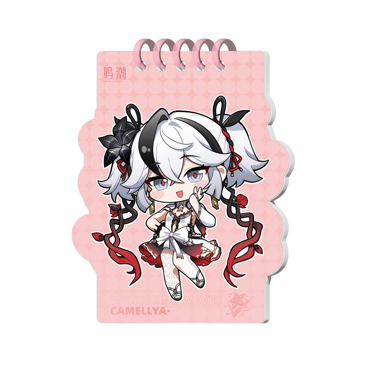 Resonator Chibi Decryption Card Spiral Notebook
