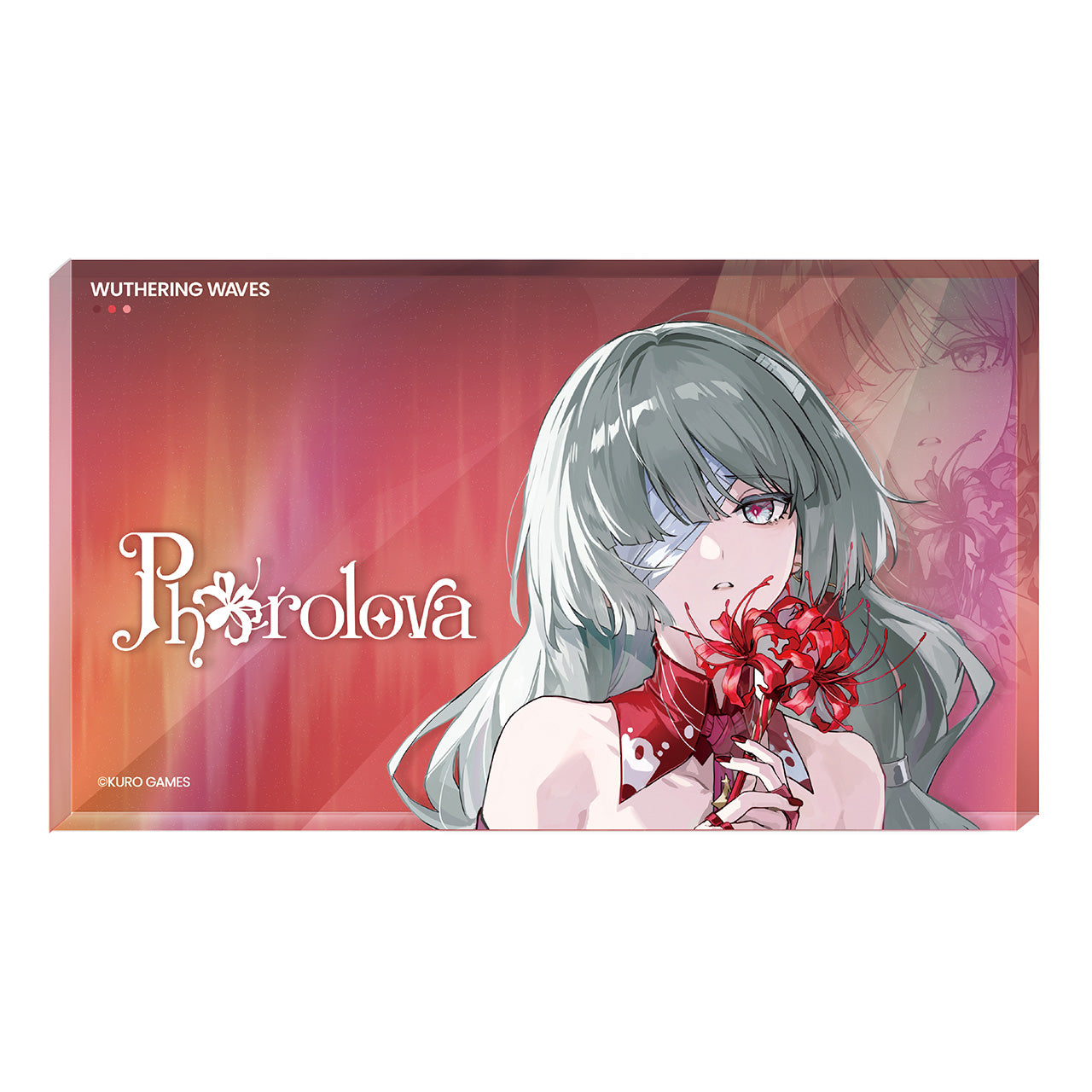 Resonator Theme Portrait Acrylic Ornament (Phrolova, Cartethyia, Lupa)