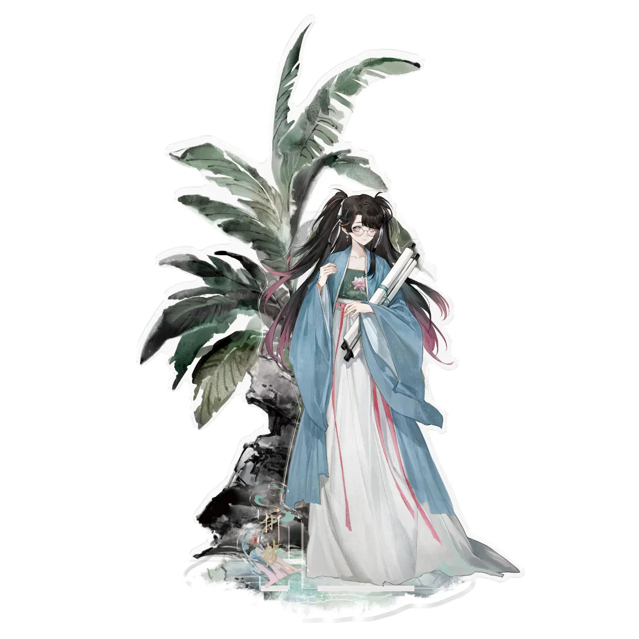 Dreaming of the Mountains and Rivers Series Three Inserts Acrylic Stand Wuthering Waves Zhezhi ACG Go Anime www.acg-go.com Jinhsi, Jiyan, Qiuyuan, Stand, Zhezhi