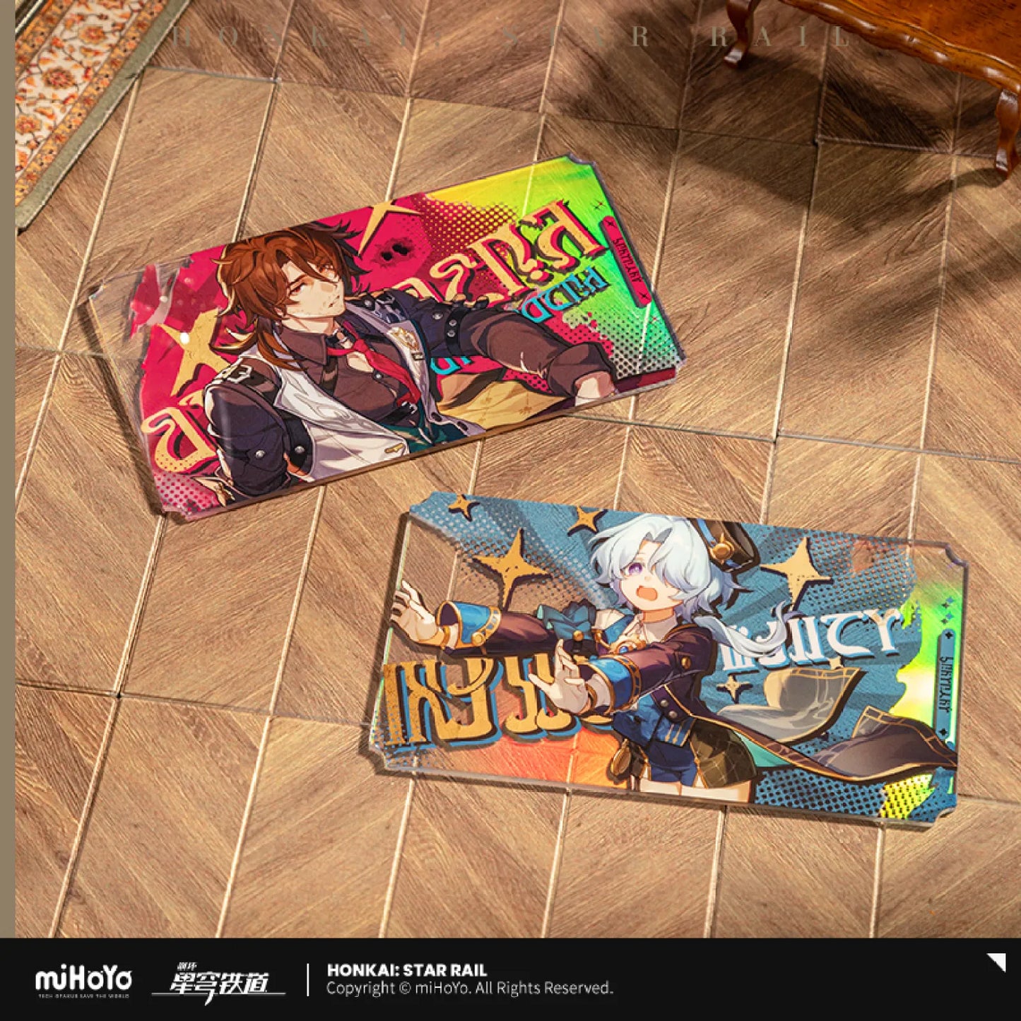 event invitation series acrylic collection set ACG GO