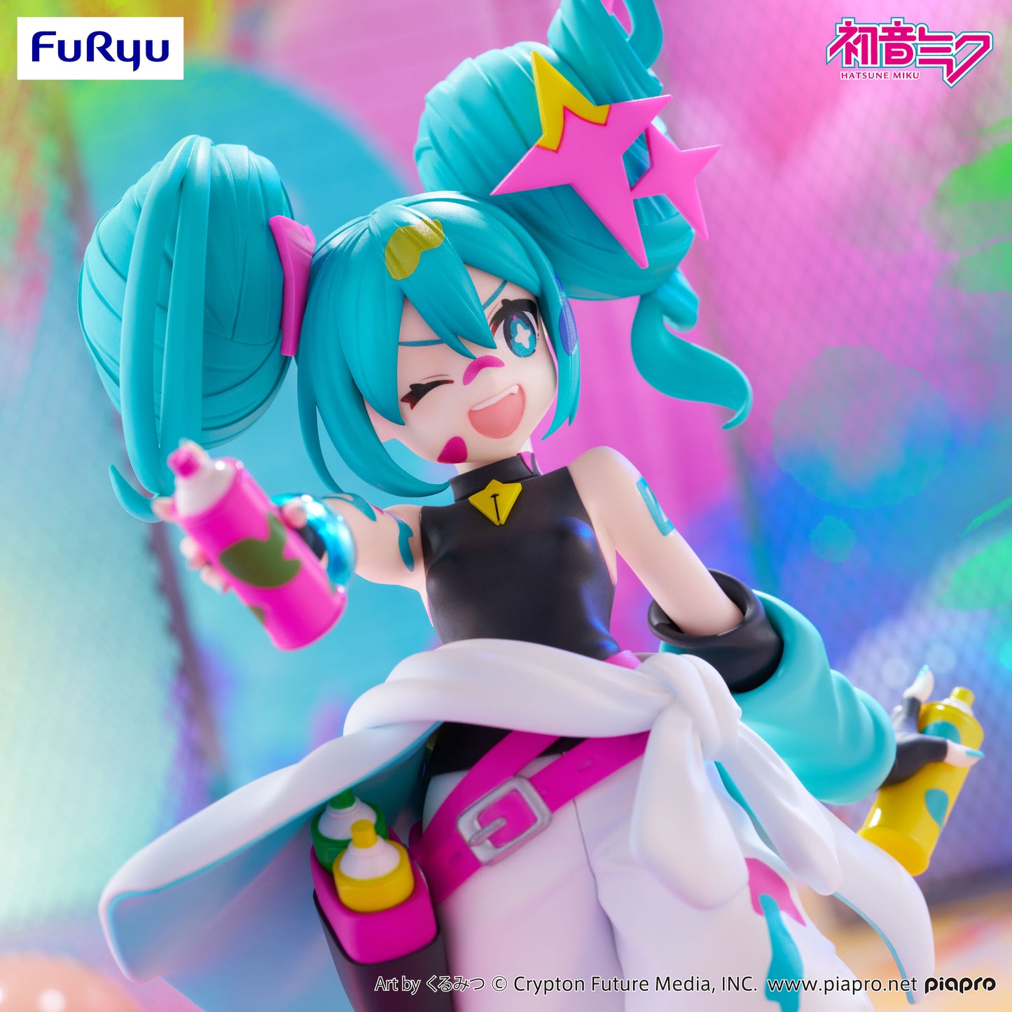 Hatsune Miku Trio-Try-iT Series Paint Girl Ver. Figure