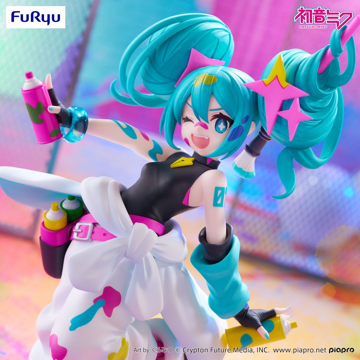 Hatsune Miku Trio-Try-iT Series Paint Girl Ver. Figure