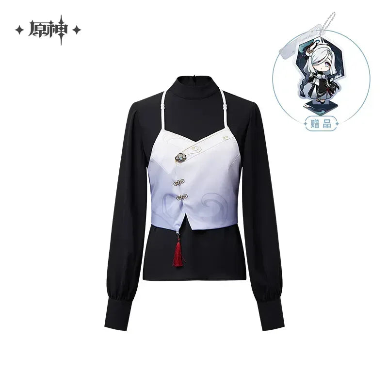 Genshin Impact Shenhe Theme Impression Series Tank Top Set L ACG Go Anime www.acg-go.com Apparel, Genshin Impact, Shenhe, Tank Top