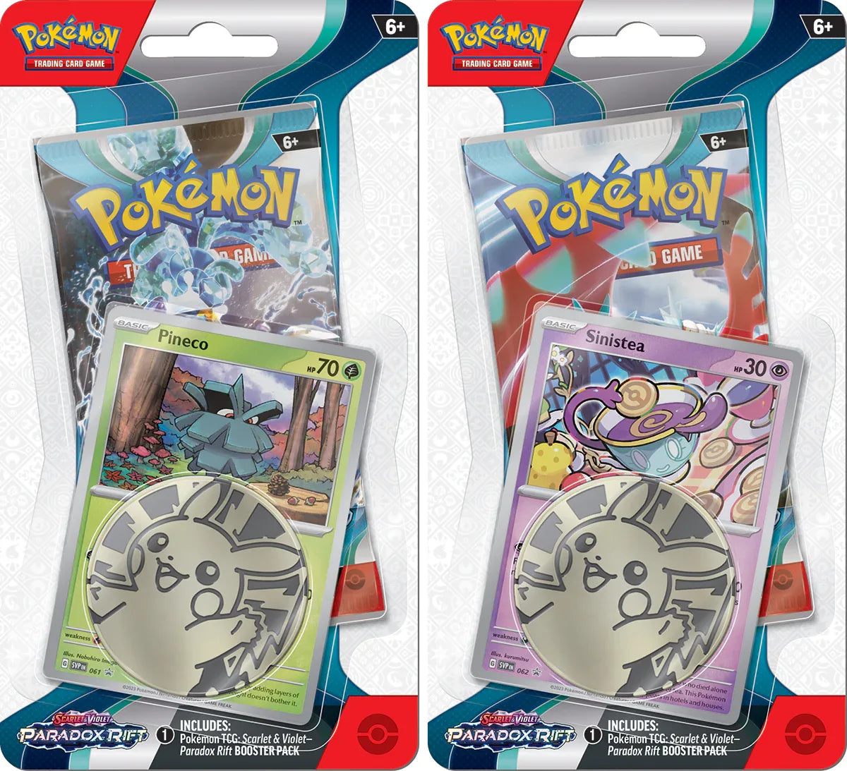 Trading Card Game (TCG): Scarlet & Violet - Paradox Rift Checklane Blisters Carton Pokémon Pineco's Pack ACG Go Anime www.acg-go.com Pokémon, TCG