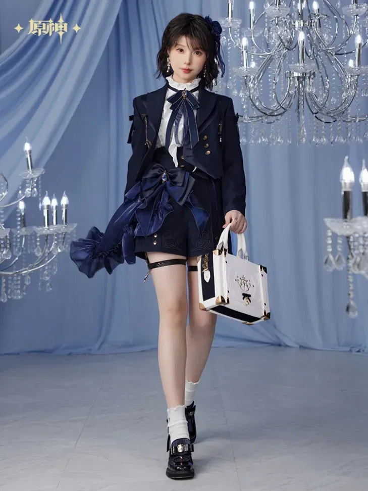 Furina Theme Impression Series Short Uniform Jacket Genshin Impact XL ACG Go Anime www.acg-go.com Apparel, Furina, Jacket