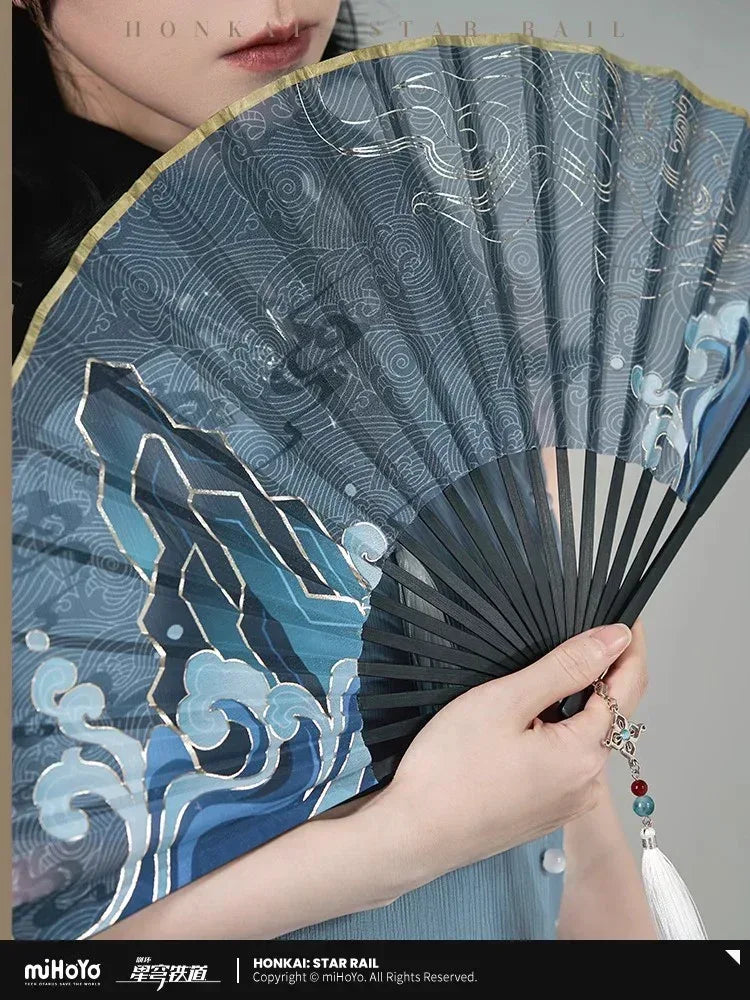 Honkai: Star Rail Feixiao Theme Impression Series Folding Fan Folding Fan ACG Go Anime www.acg-go.com Apparel, Feixiao, Household