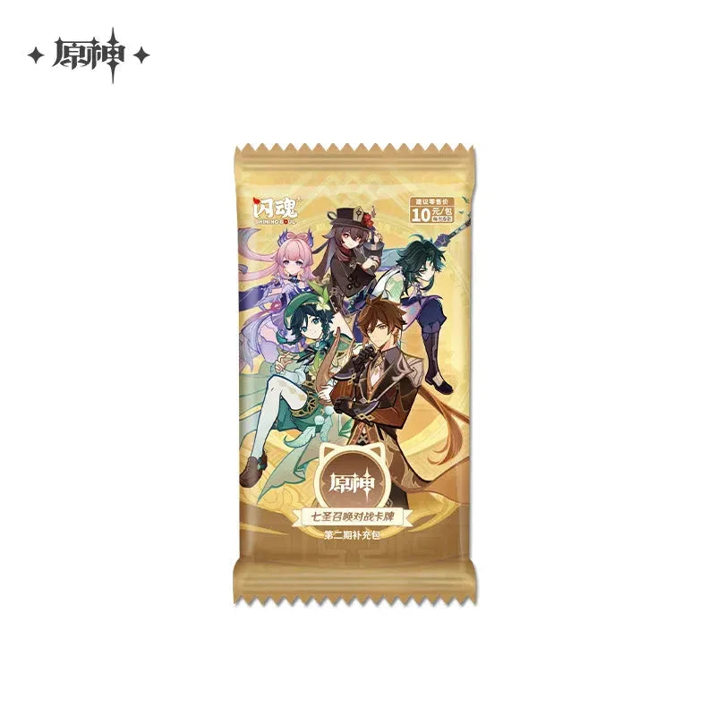 Genius Invokation TCG Series Booster Pack Vol. 2 Mystery Box Genshin Impact Random One ACG Go Anime www.acg-go.com Card Package, Mystery Box