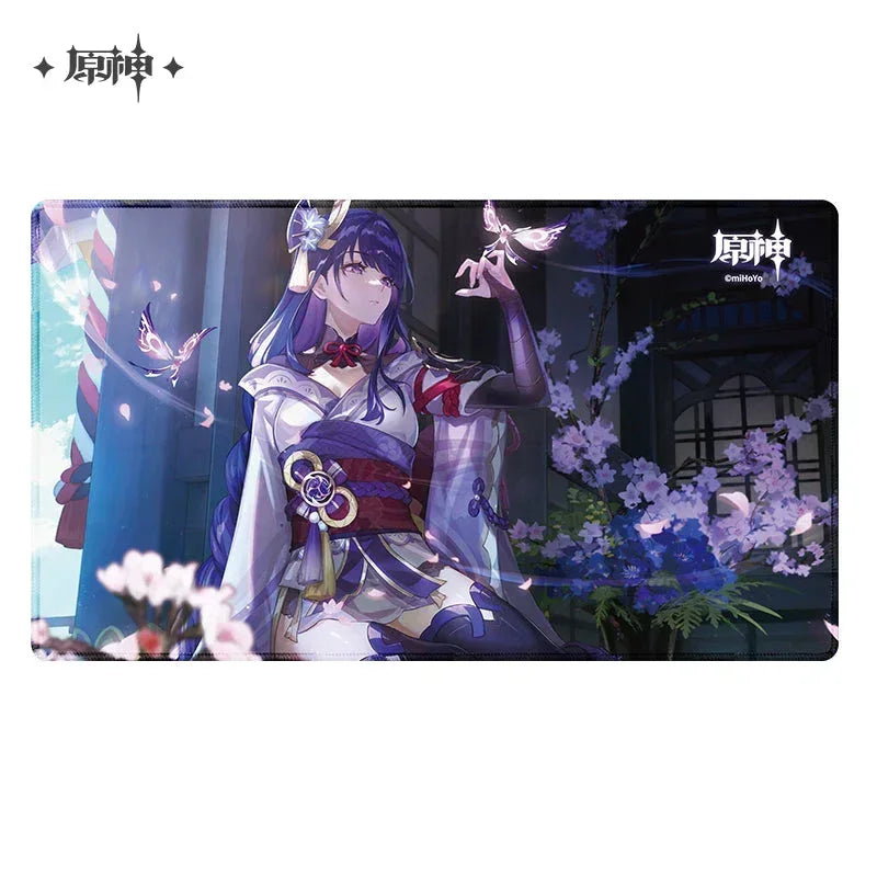 Genshin Impact 2022 Expo Series Raiden Shogun Merch Poster ACG Go Anime www.acg-go.com Art Decor, Badge, Cardboard, Character Artwork, Gaming Mouse Pad, Office Supply