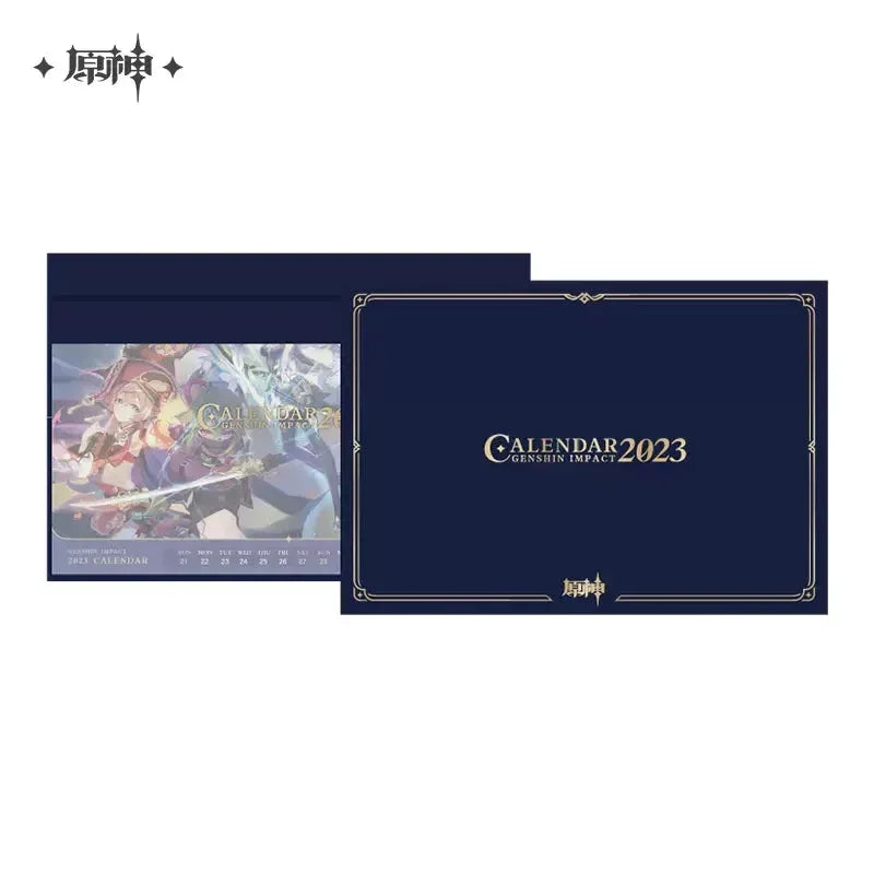Genshin Impact 2023 Calendar 2023 Calendar ACG Go Anime www.acg-go.com Calendar, Office Supply