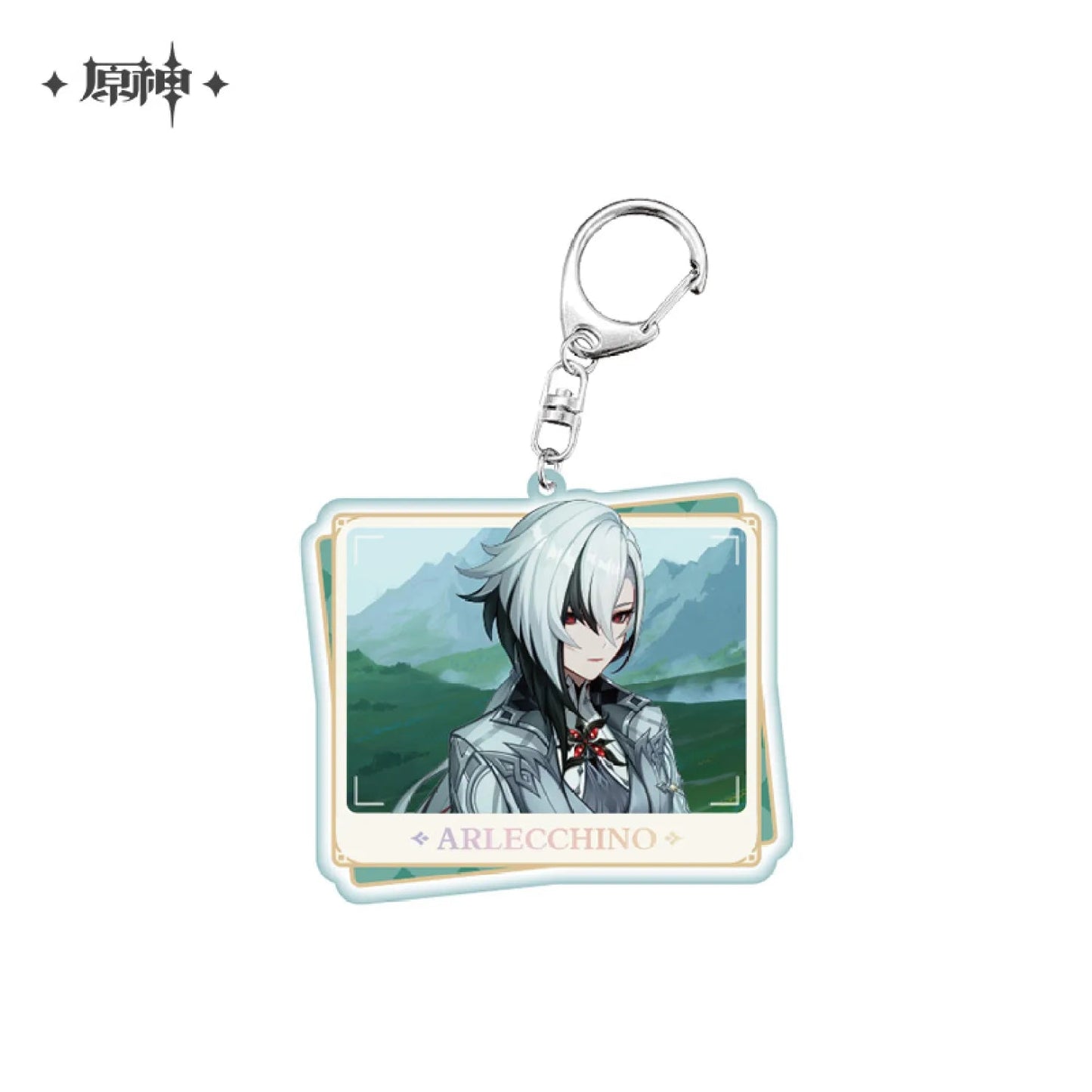 genshin impact character pv series acrylic keychain snezhnaya ACG GO
