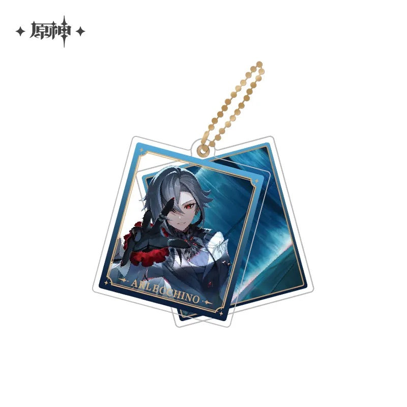 genshin impact event artwork series acrylic pendant ACG GO