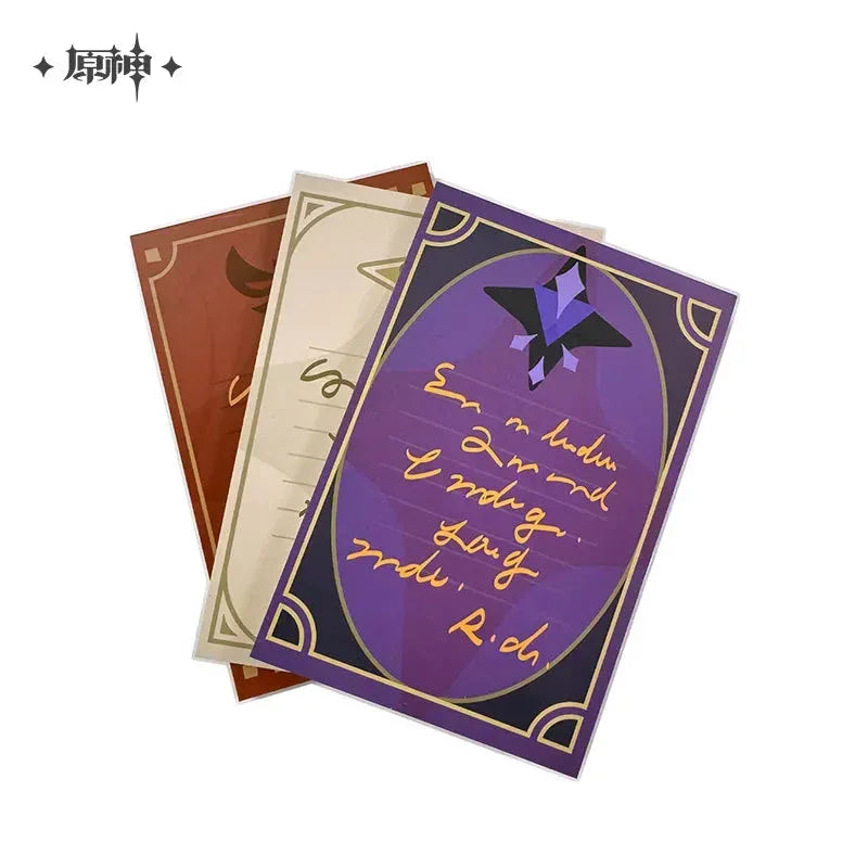 Genshin Impact FES 2024 Series Experience Material Notebook Set Set ACG Go Anime www.acg-go.com Notebook, Stand