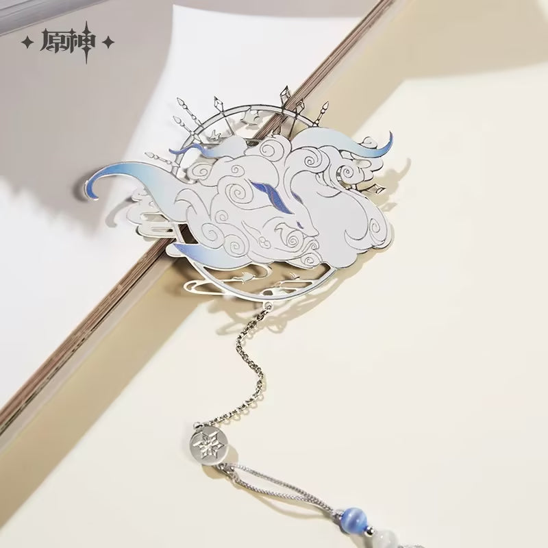 genshin impact ganyu impression series metal bookmark ACG GO