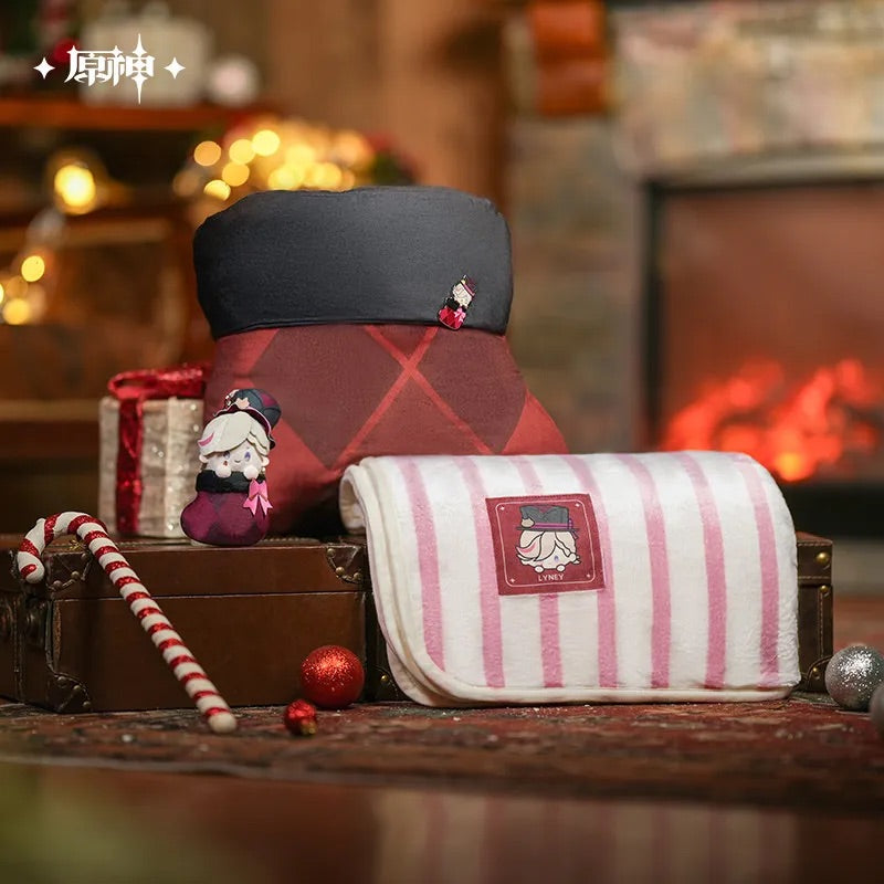 genshin impact house of the hearth winter series pillow and blanket set ACG GO