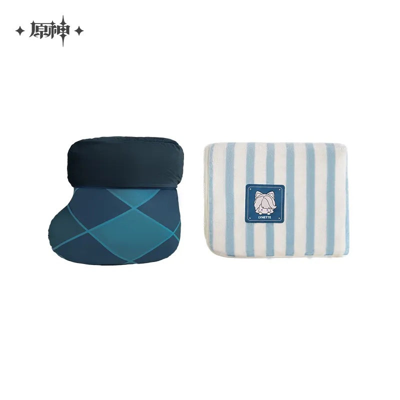 genshin impact house of the hearth winter series pillow and blanket set ACG GO