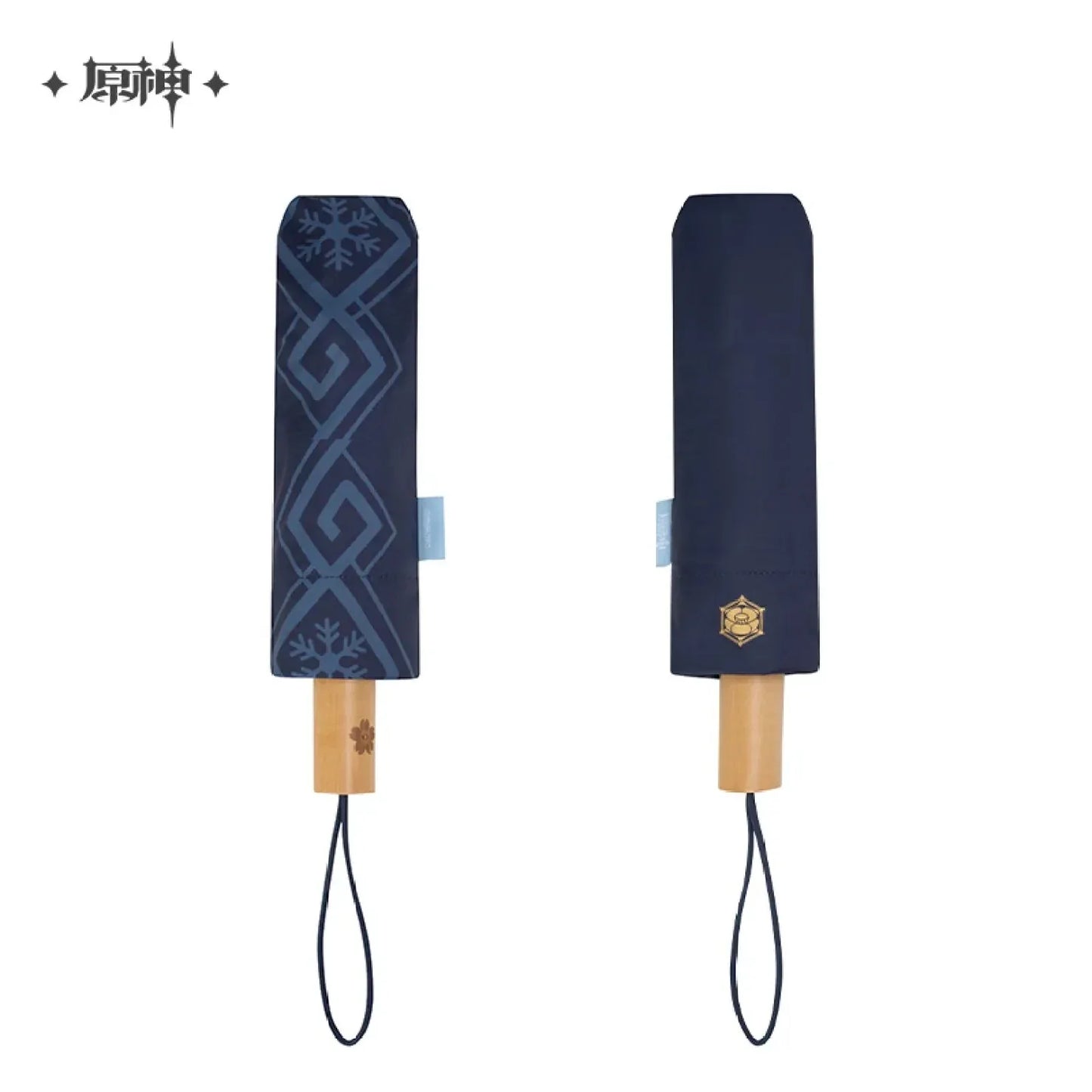 Kamisato Ayaka Theme Impression Series Folding Umbrella Genshin Impact ACG Go Anime