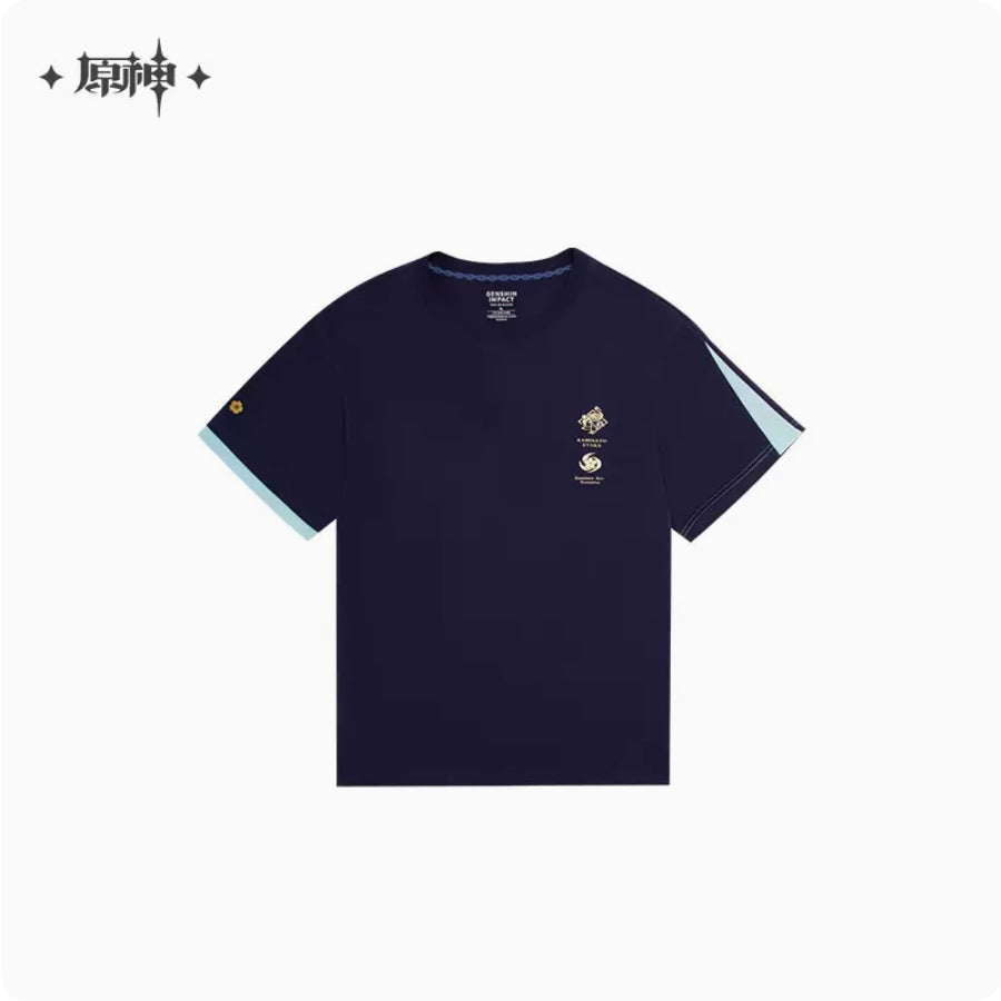 genshin impact kamisato ayaka theme impression series t shirt ACG GO