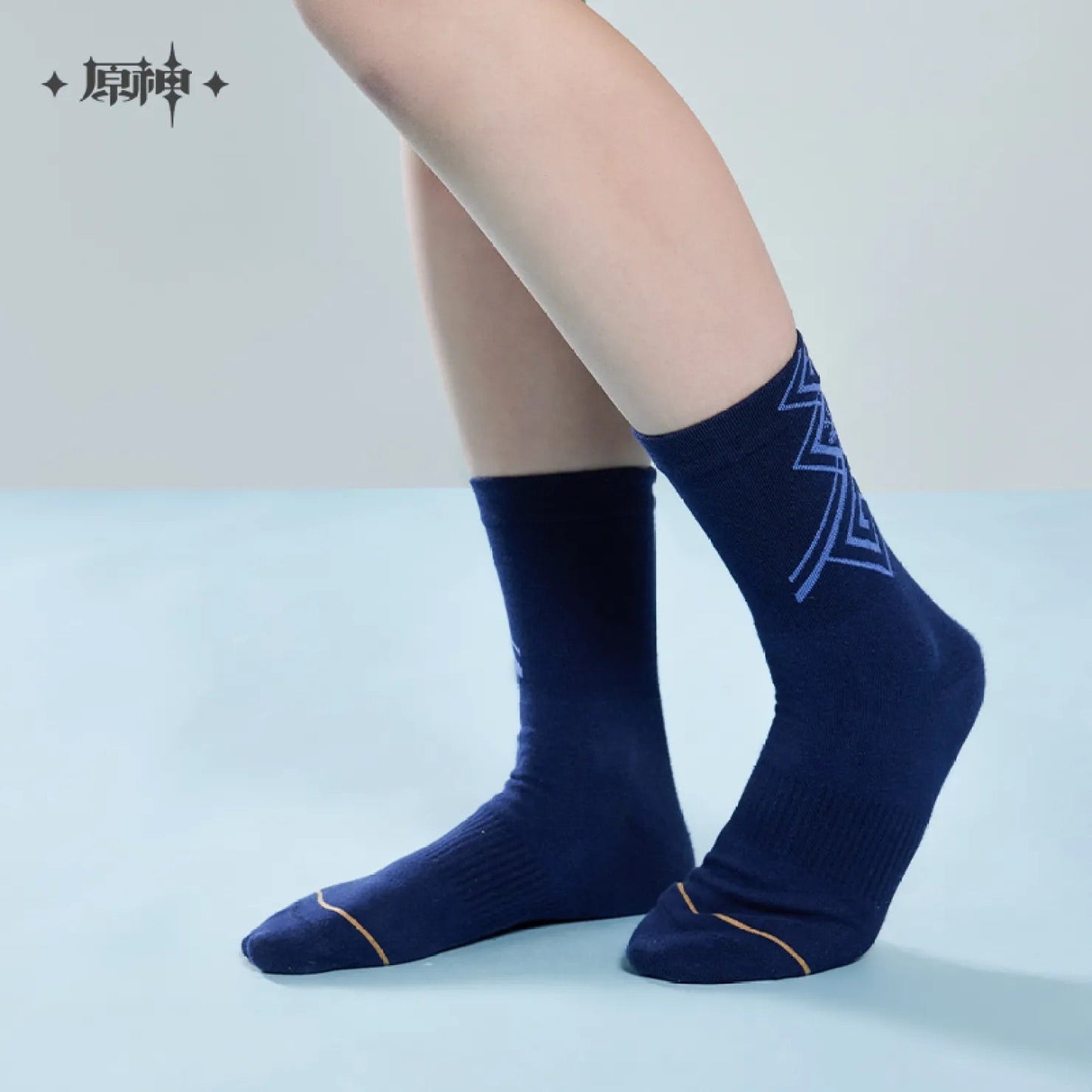 genshin impact kamisato ayaka theme impression series tube socks set 3 pairs ACG GO