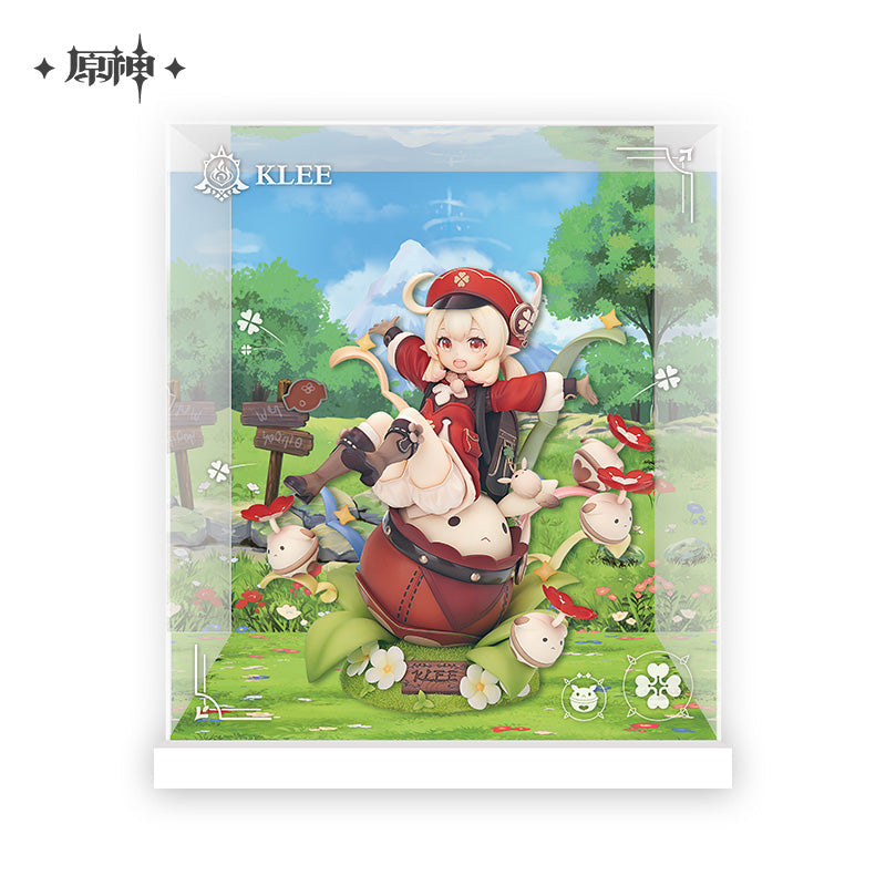 genshin impact klee spark knight ver 1 7 static figure display box no figure included ACG GO