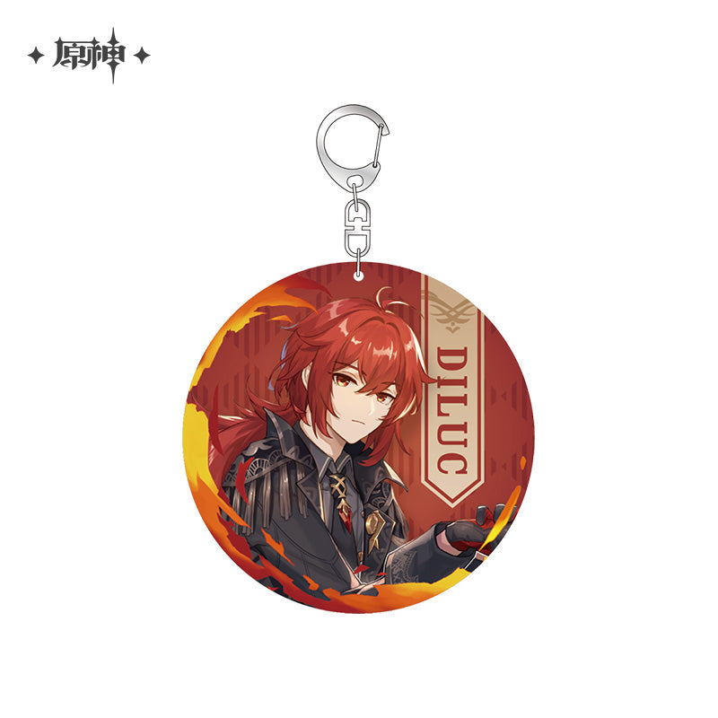 genshin impact offline store series vol 2 acrylic pendant ACG GO