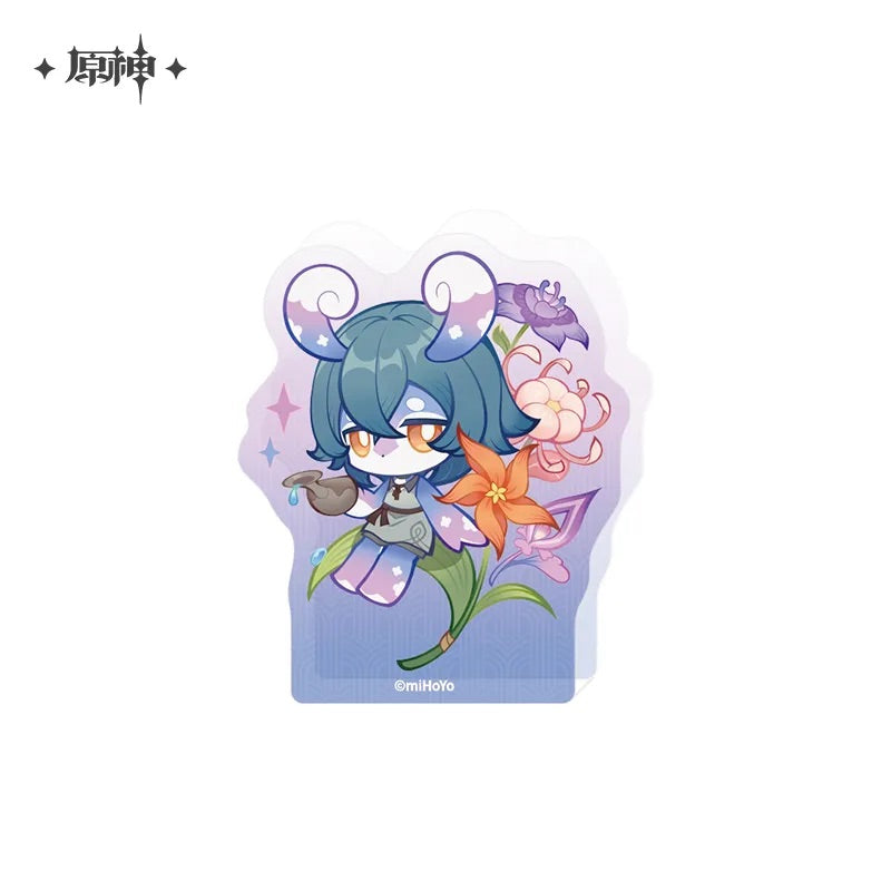 genshin impact offline store theme series melusine chibi thick acrylic ornaments ACG GO