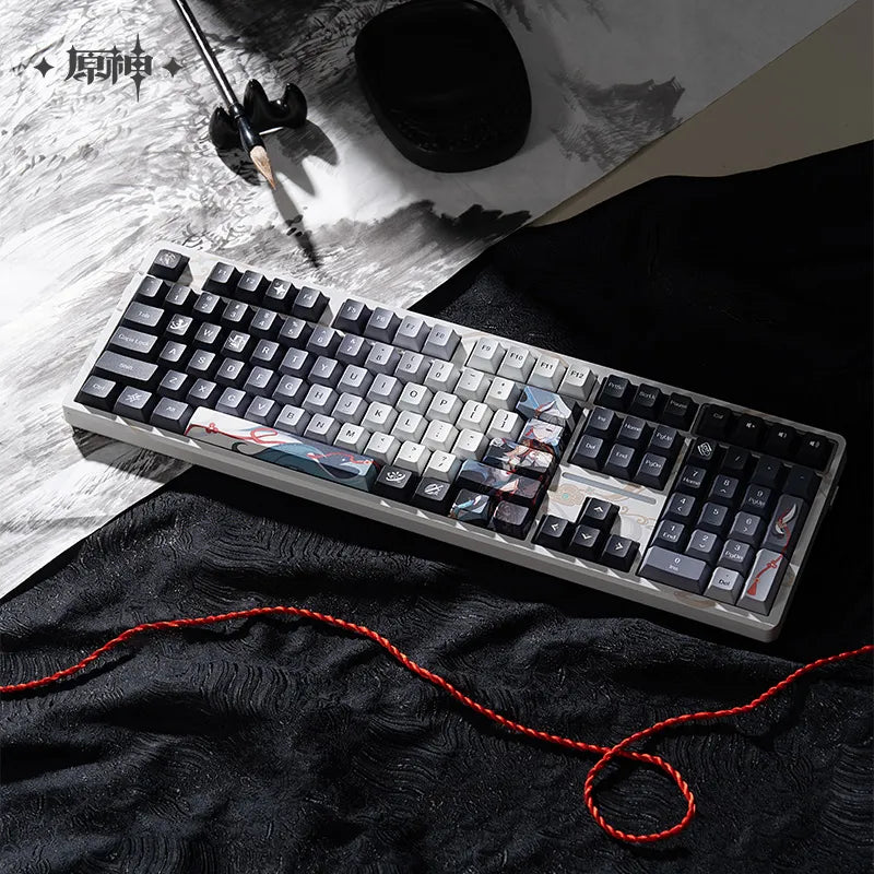 genshin impact shenhe lonesome transcendence mechanical keyboard ACG GO