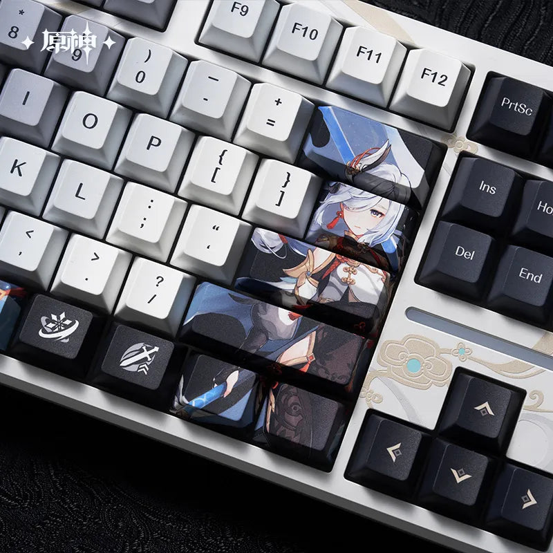 genshin impact shenhe lonesome transcendence mechanical keyboard ACG GO