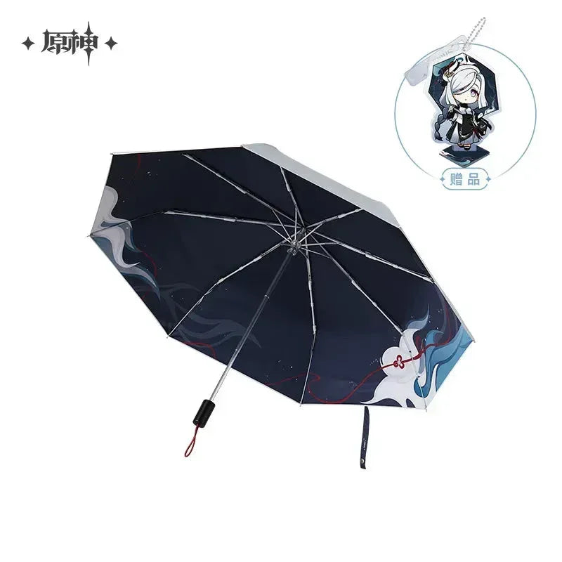 Genshin Impact Shenhe Theme Impression Series Folding Umbrella Shenhe ACG Go Anime www.acg-go.com Apparel, Genshin Impact, Shenhe, Umbrella