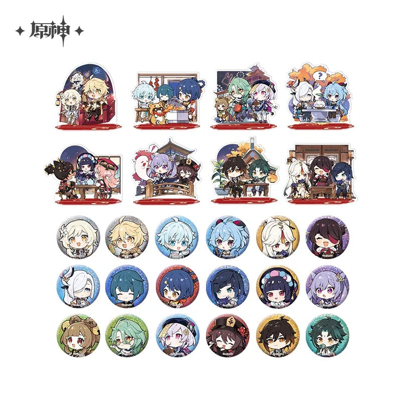 genshin impact the exquisite night chimes series chibi character peripherals ACG GO
