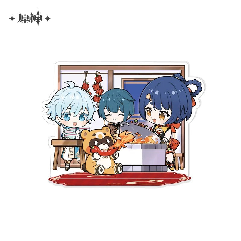 genshin impact the exquisite night chimes series chibi character peripherals ACG GO