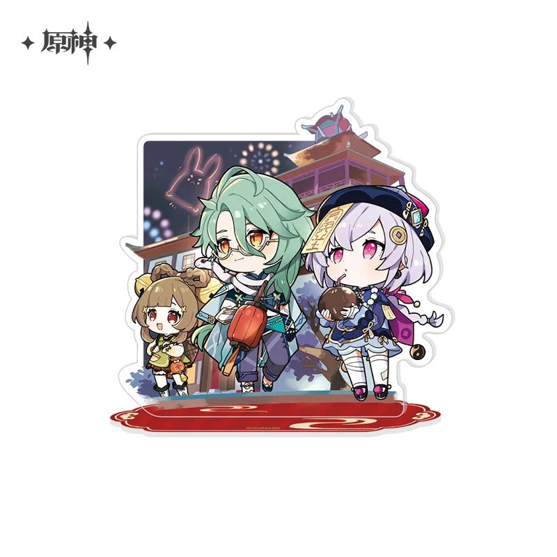 genshin impact the exquisite night chimes series chibi character peripherals ACG GO