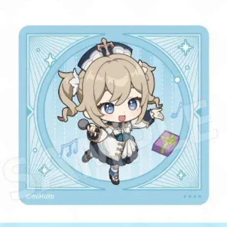Barbara Coaster Freebie Barbara ACG Go Anime www.acg-go.com Barbara, Coaster, Genshin Impact, Tableware