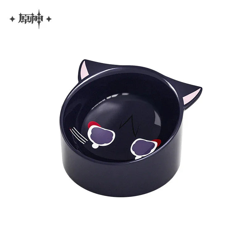 Wanderer Meow Home Theme Series Ceramic Pet Bowl Genshin Impact Pet Bowl ACG Go Anime www.acg-go.com Household, Meowth, Wanderer