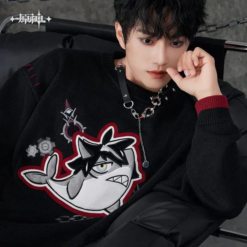 Wriothesley Theme Impression Series Necklace Genshin Impact Necklace ACG Go Anime www.acg-go.com Apparel, Necklace, Wriothesley