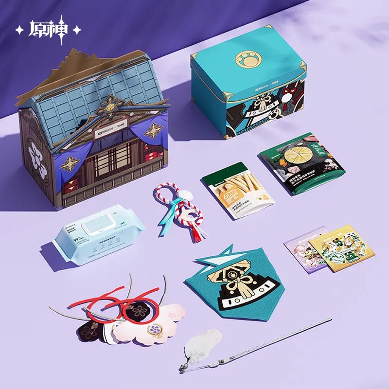 genshin impact x netease tiancheng co branded cat dog gift box ACG GO
