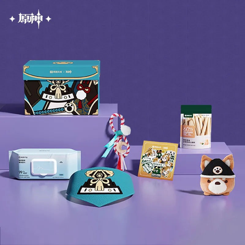 genshin impact x netease tiancheng co branded cat dog gift box ACG GO