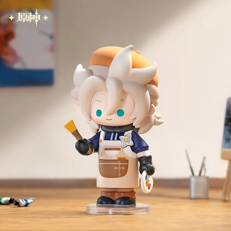 genshin impact x pop mart dress up dreams theme chibi series figure mystery box ACG GO