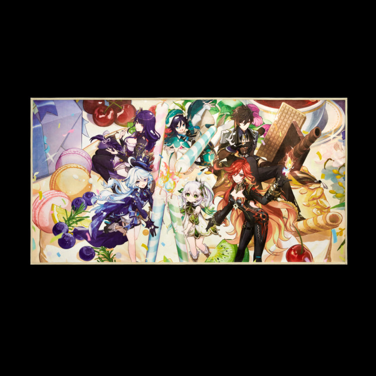 genshin impact x wanda film magic screen journey a date with light and shadow bath towel ACG GO