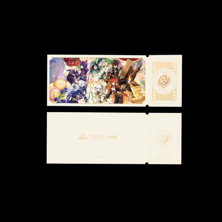genshin impact x wanda film magic screen journey a date with light and shadow laser ticket ACG GO