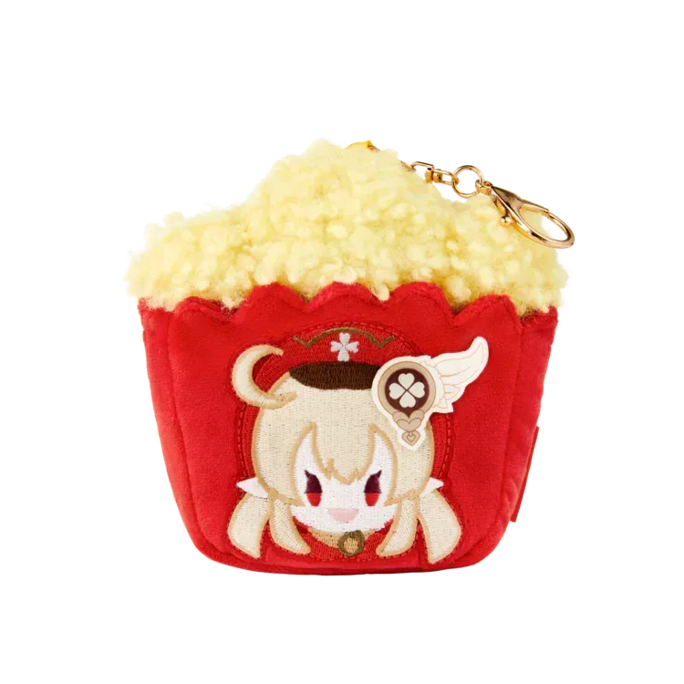 Genshin Impact x Wanda Film "Magic Screen Journey: A Date with Light and Shadow" Popcorn Plush Keychain Klee ACG Go Anime www.acg-go.com Genshin Impact, Klee, Pendant & Keychain, Plush