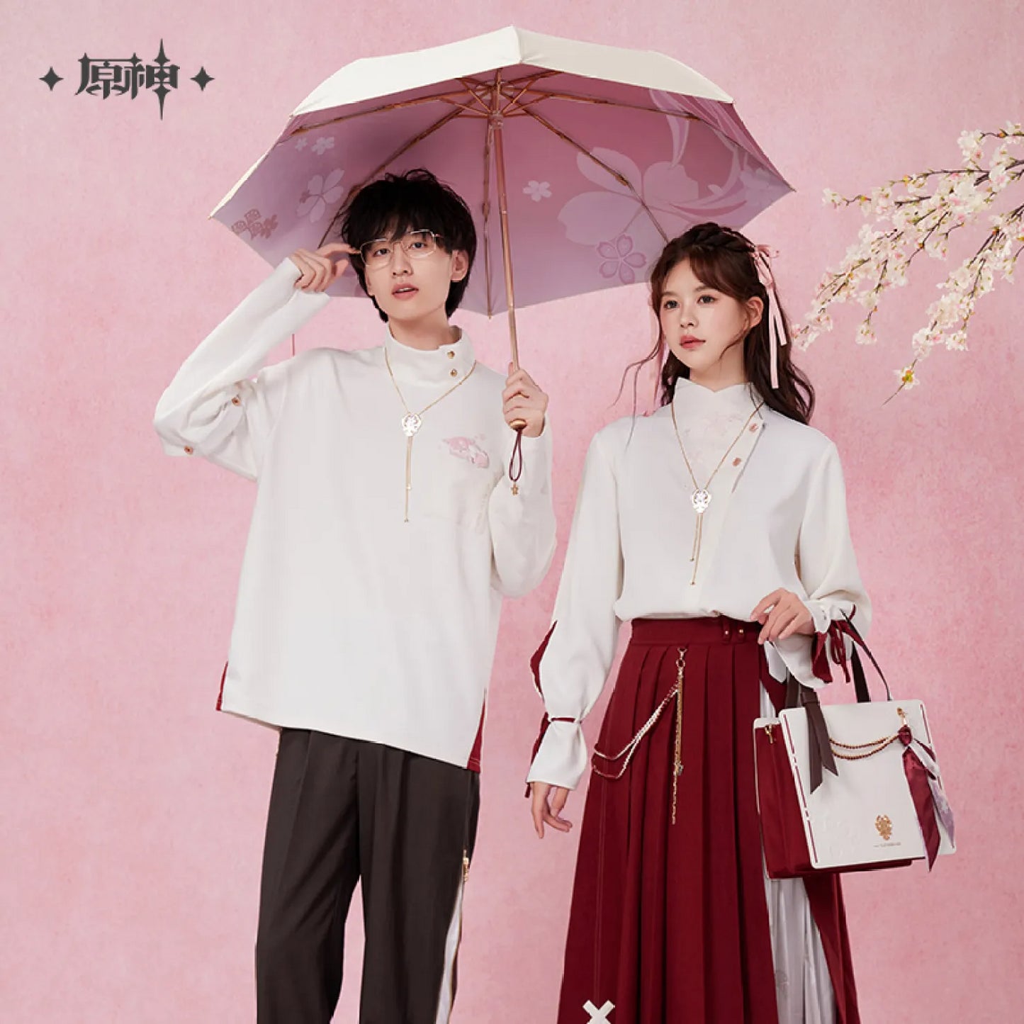 genshin impact yae miko impression series folding umbrella ACG GO