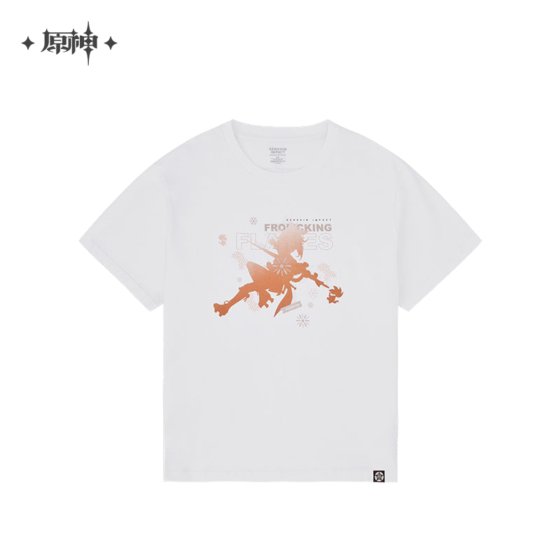 genshin impact yoimiya frolicking flames t shirt ACG GO
