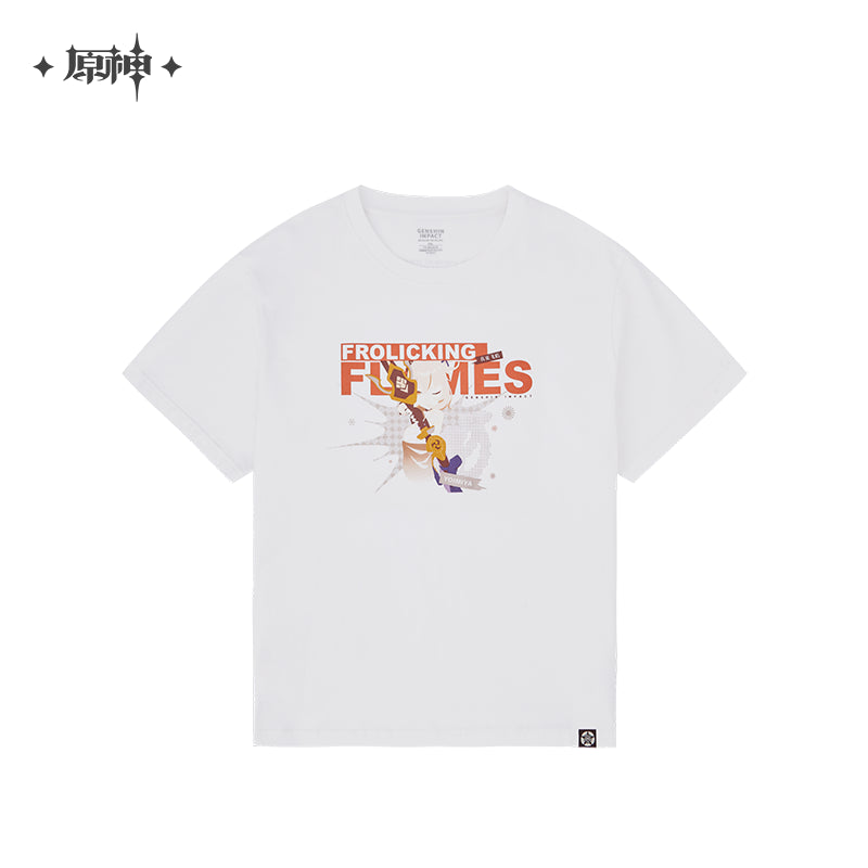 genshin impact yoimiya frolicking flames t shirt ACG GO