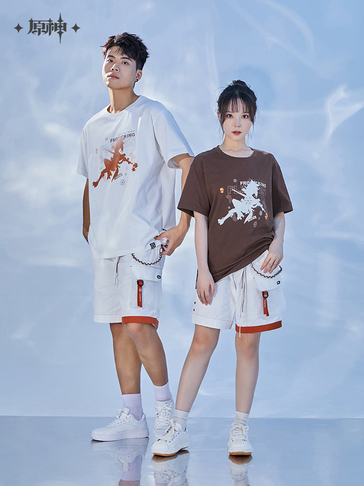 genshin impact yoimiya frolicking flames t shirt ACG GO