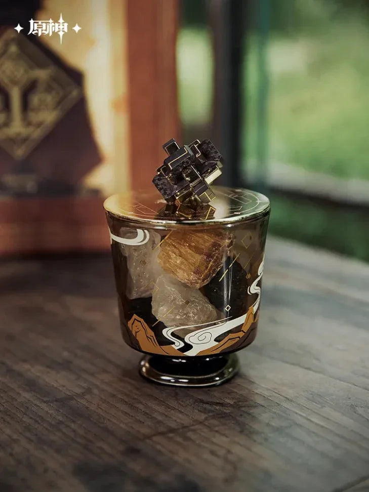 Zhongli Theme Impression Series Crystal Aromatherapy Gift Box Genshin Impact Zhongli ACG Go Anime www.acg-go.com Art Decor, Gift Box, Zhongli